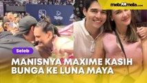 Manisnya Maxime Bouttier Kasih Bunga ke Luna Maya sampai Pelukan Mesra