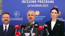 Le ministre Uraloğlu a testé l'autoroute Aydın-Denizli
