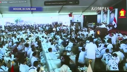 [FULL] Pidato Prabowo Subianto di Konsolidasi Partai Gerindra di Bogor