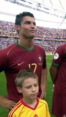 Cristiano Ronaldo with the same commitment, dedication, and responsibility