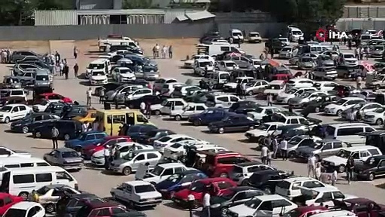 Bayram arifesi oto pazarı ilgi görmedi