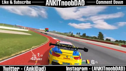 BMW M6 GT3 __ REAL RACING 3 __ TOP SPEED 390+kph Gameplay IOS ANDROID TRENDI_HD