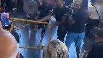 El vídeo donde se ve a una turba de magrebíes atacando a los vigilantes de seguridad del Puerto de Alicante