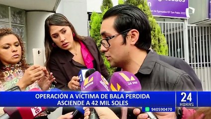 Mujer baleada en secuestro será trasladada al hospital Arzobispo Loayza