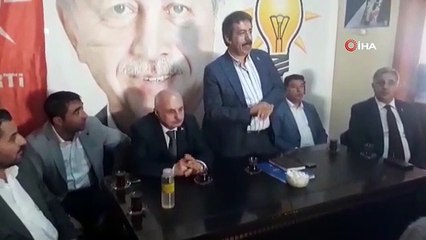 Le député du parti AK Erzurum Abdürrahim Fırat a rencontré des citoyens dans le district de Tekman