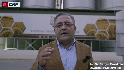 Sezgin Tanrıkulu TMO önünden seslendi: Çiftçinin ton başına iki bin 500 lira zararı var