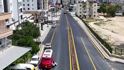 La municipalité métropolitaine de Mersin a réalisé des travaux routiers et d'asphalte à Taurus