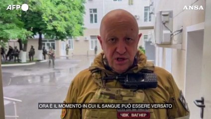 Russia, Prigozhin:  "Torniamo indietro per non spargere sangue"