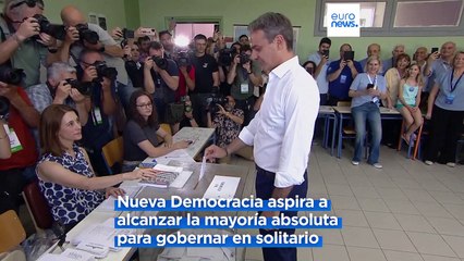 Elecciones en Grecia | Mitsotakis pide el voto por un gobierno estable
