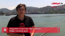 Zonguldak Limanı'nda 'mayın' alarmı! Ekipler harekete geçti