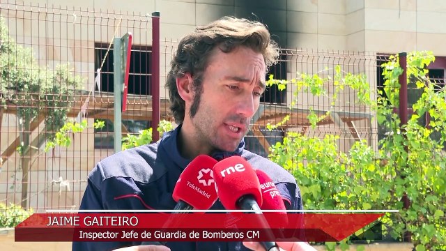 Se investigan las causas del incendio en la residencia de Torrelodones (Madrid)