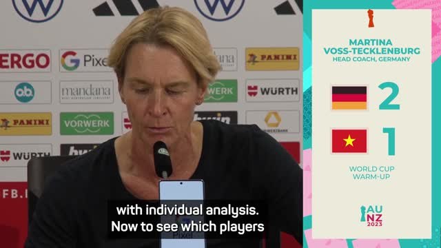 Voss-Tecklenburg demands German improvement ahead of World Cup