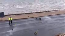 E-scooter rider involved in ‘bad’ crash near Grand Hotel on Blackpool Promenade