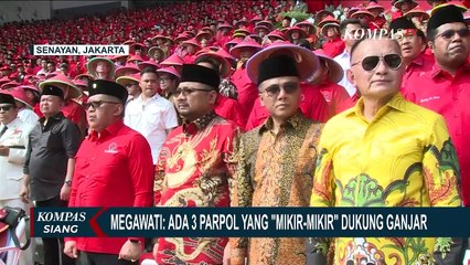Megawati Sindir 3 Parpol yang Masih 'Mikir-Mikir' Dukung Ganjar di Pilpres 2024!
