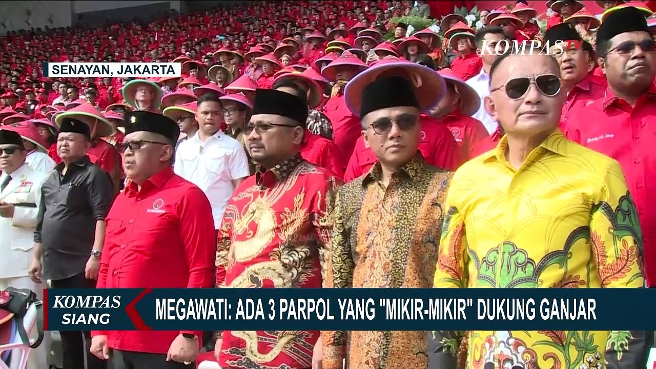 Megawati Sindir 3 Parpol yang Masih 'Mikir-Miki...