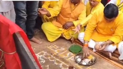 बालाघाट: राज्यमंत्री ने किया बड़ा देव मंच का किया भूमिनपूजन, समाज को आगे बढ़ाने की बात