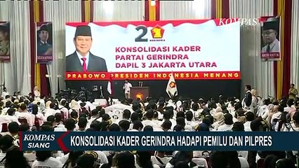 Pidato Ahmad Riza Patria saat Konsolidasi Akbar Kader Gerindra di Jakarta!