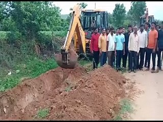 video: रामेश्वर तिराहे से दलेलपुरा तक सड़क निर्माण का कार्य शुरू