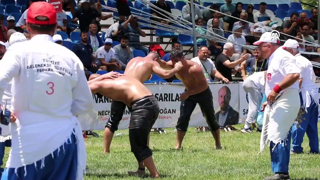 GAZİANTEP - CW Enerji Türkiye Yağlı Güreş Ligi'nin 3. ayağı başladı