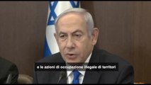 Israele, Netanyahu: no ad occupazione illegale dei territori