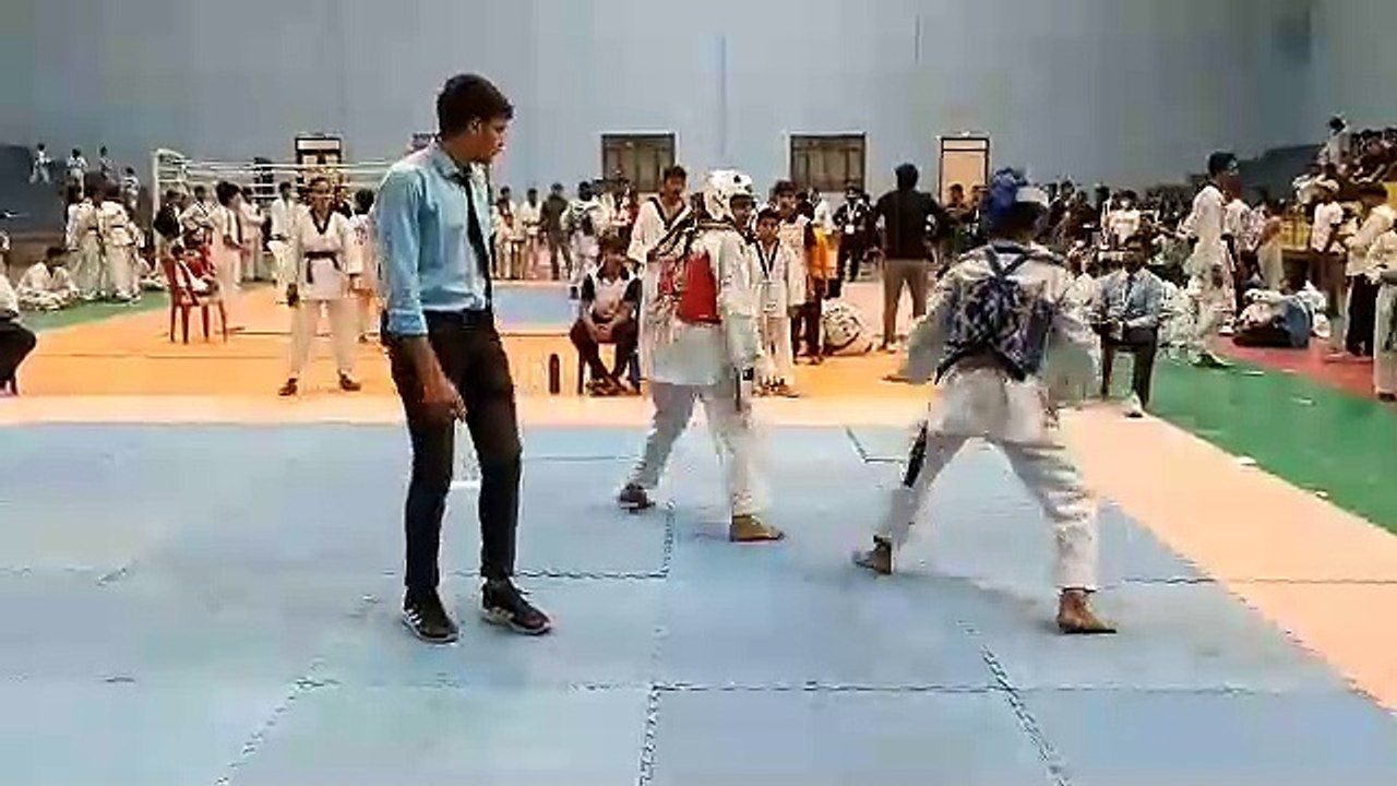 काठमांडू में अंतरराष्ट्रीय ताइक्वांडो चैंपियनशिप में कृष्णा ने जीता गोल्ड