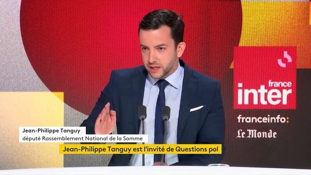 Jean-Philippe Tanguy et Raphaël Glucksmann invités de Questions Politiques