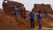 Belgio, dal primo luglio il Festival delle sculture di sabbia