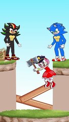 Sonic Reverse Version Help Amy #animation #short