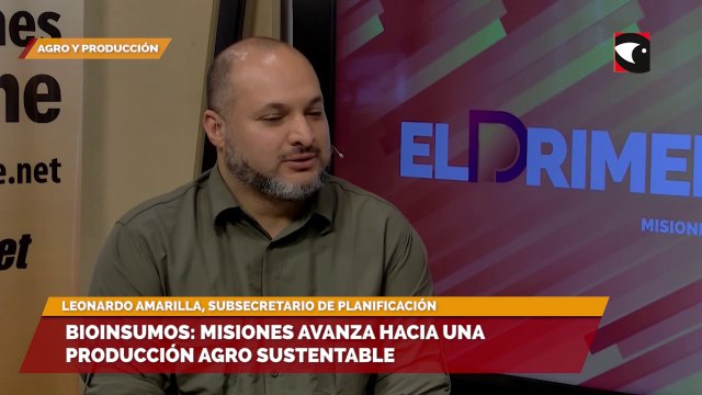 Leonardo Amarilla, subsecretario de planificación del ministerio del agro de Misiones, dijo: Argentina es el país que más agrotóxico utiliza