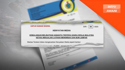 Anggota maut, dua jurulatih cedera ketika latihan menembak