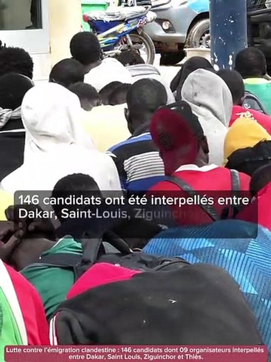 Émigration clandestine : 146 candidats et 9 passeurs interpellés