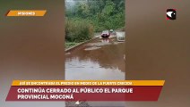 Continúa cerrado al público el Parque Provincial Moconá