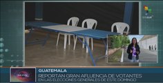 En capital guatemalteca aumenta afluencia y desconfianza de votantes en comicios