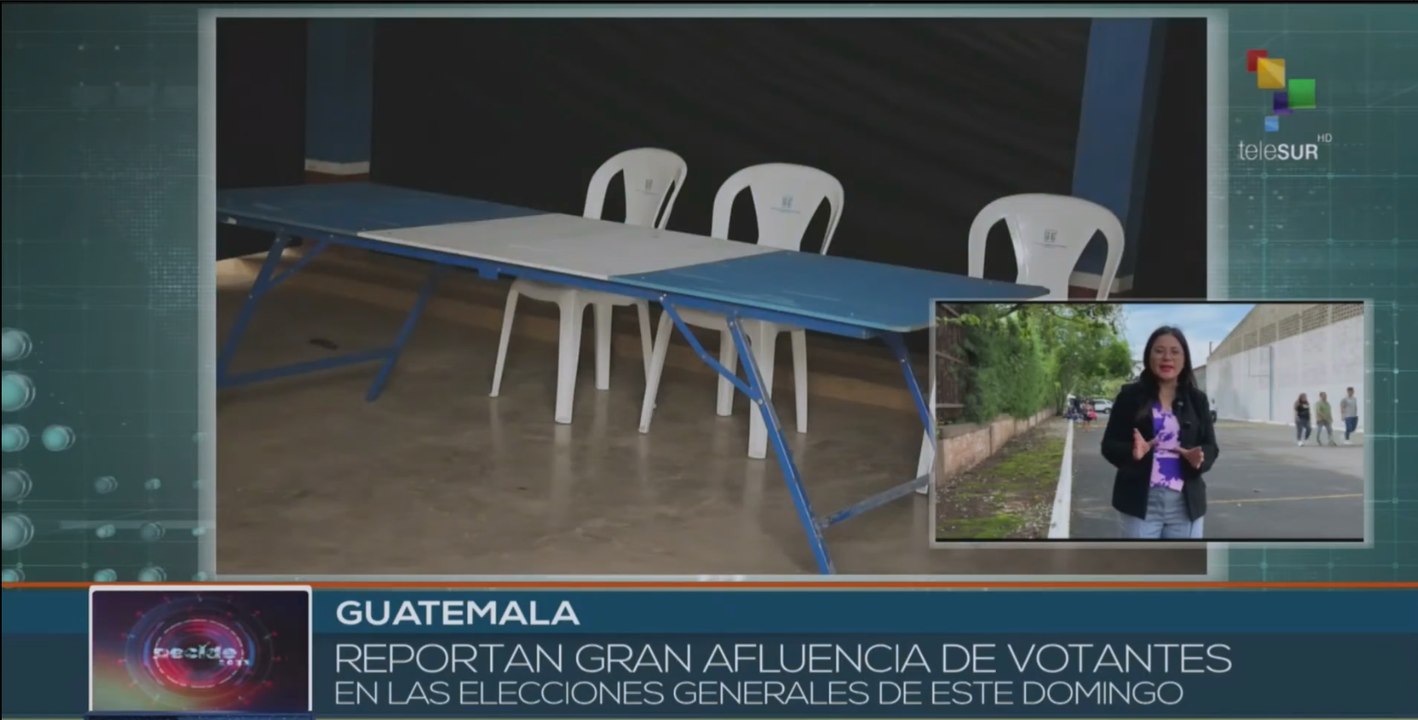 En capital guatemalteca aumenta afluencia y desconfianza de votantes en comicios