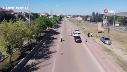 Bayram trafiği sürüyor: 43 ilin geçiş güzergahı böyle görüntülendi