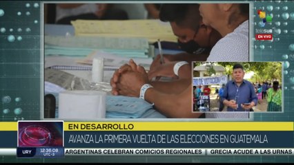 Guatemala: Elecciones con presencia desigual de votantes a nivel nacional