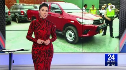Los Olivos: capturan a delincuente y recuperan camioneta robada