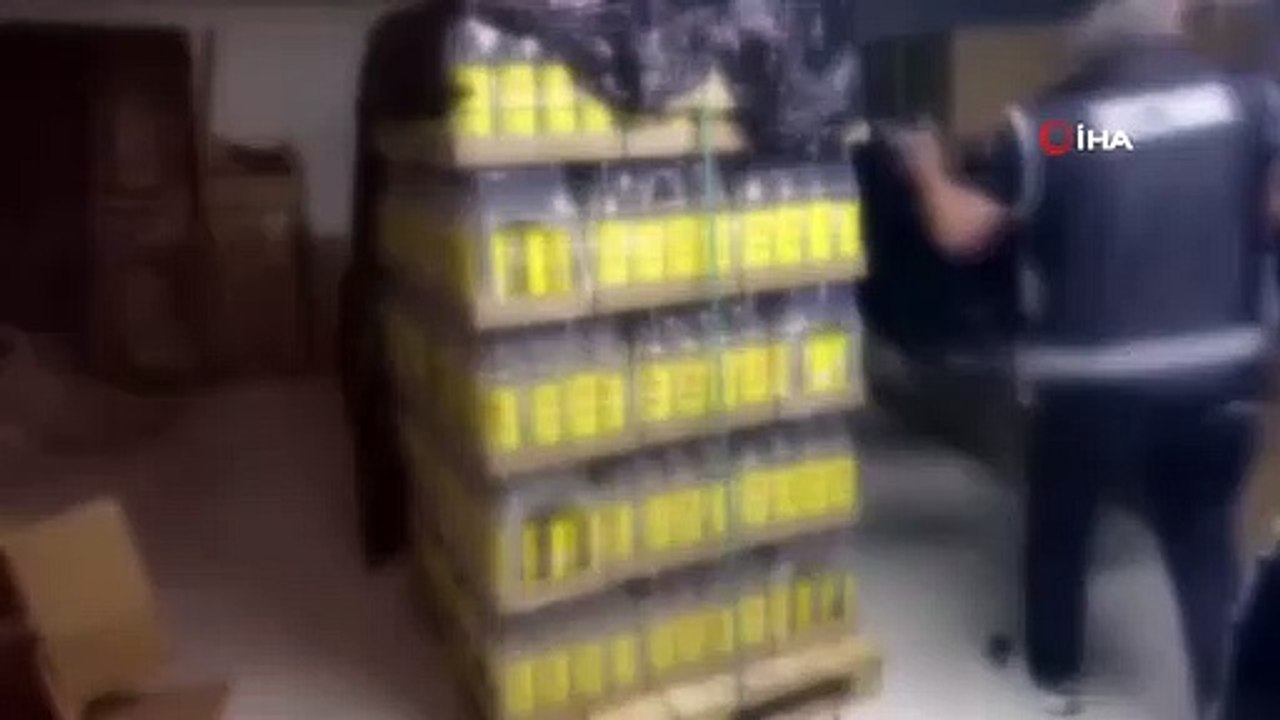 Coup dur pour les faux fabricants d'alcool : 26 litres d'alcool contrefait saisis