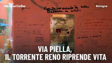 Via Piella, il torrente Reno riprende vita