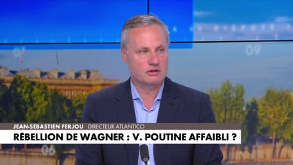 Jean-Sébastien Ferjou : «Vladimir Poutine est affaibli parce que Prigogine a eu l'intelligence de ne pas appeler ça une mutinerie mais 'une marche pour la justice'»