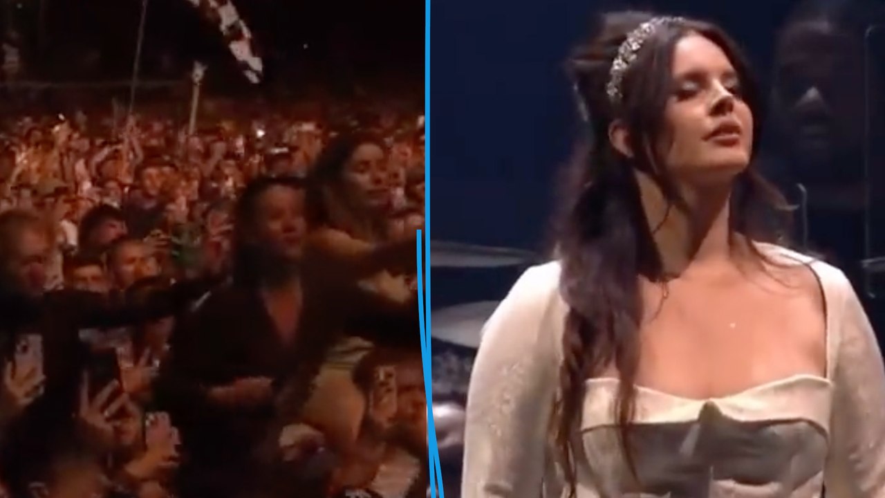 En retard sur scène, Lana Del Rey voit son micro coupé... Son public chante à sa place