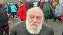 Amputee Dave Robertson completes Kessock Ferry Swim 2023