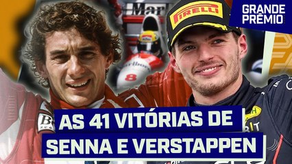 VERSTAPPEN x SENNA: COMO OS DOIS CHEGARAM A 41 VITÓRIAS