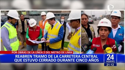 Alcalde de Ate tras liberación de tramo de la Carretera Central: “Es una alegría tremenda”