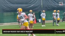 Green Bay Packers Tight Ends at Minicamp