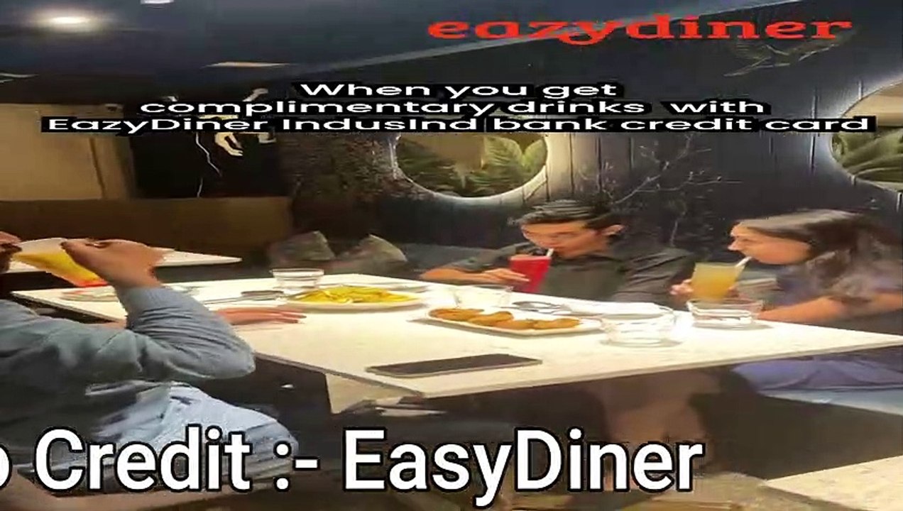 EazyDiner IndusInd Credit Card