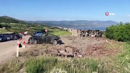 Un camion et une voiture sont entrés en collision à Tokat : morts et blessés