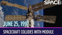 OTD in Space – June 25: Spacecraft Collides With Module
