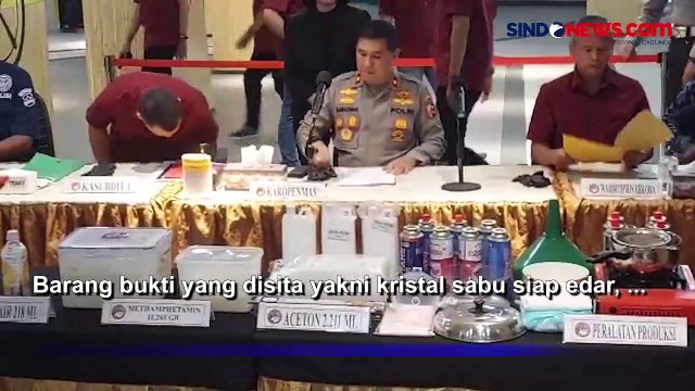 Bareskrim Ungkap Pabrik Pembuatan Sabu Jaringan Iran di Apartemen Jakbar, 2 Pelaku Ditangkap