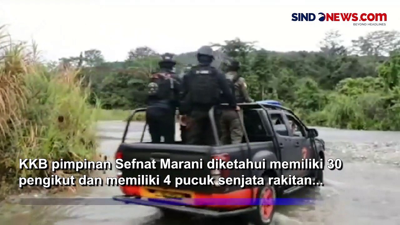 Satgas Damai Cartenz Gerebek Markas KKB dan Bur...